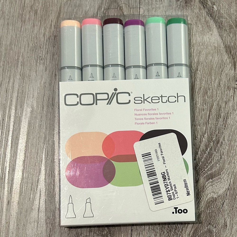 Copic sketch markers set
